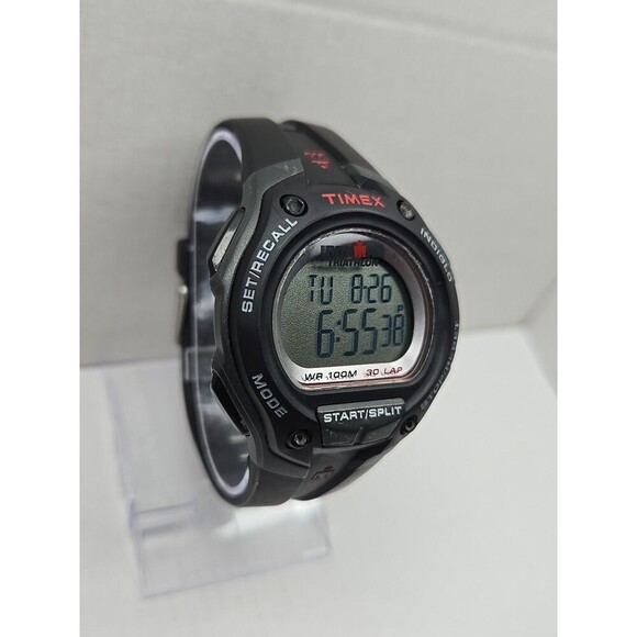Timex Ironman Classic 30 Lap Watch 45mm Indiglo WR100M New Battery Quartz Mens - Picture 4 of 11
